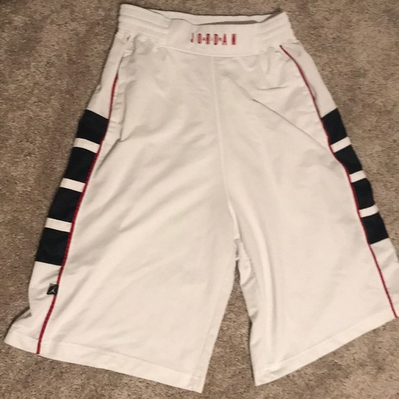 Jordan Other - White Nike Jordan Retro 11 basketball shorts